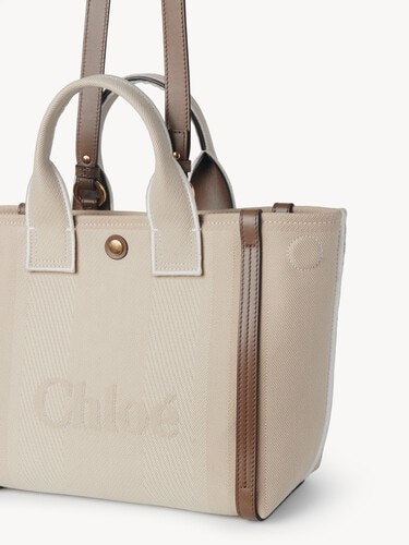 Small Chlo&eacute; Carry tote bag in canvas - 7