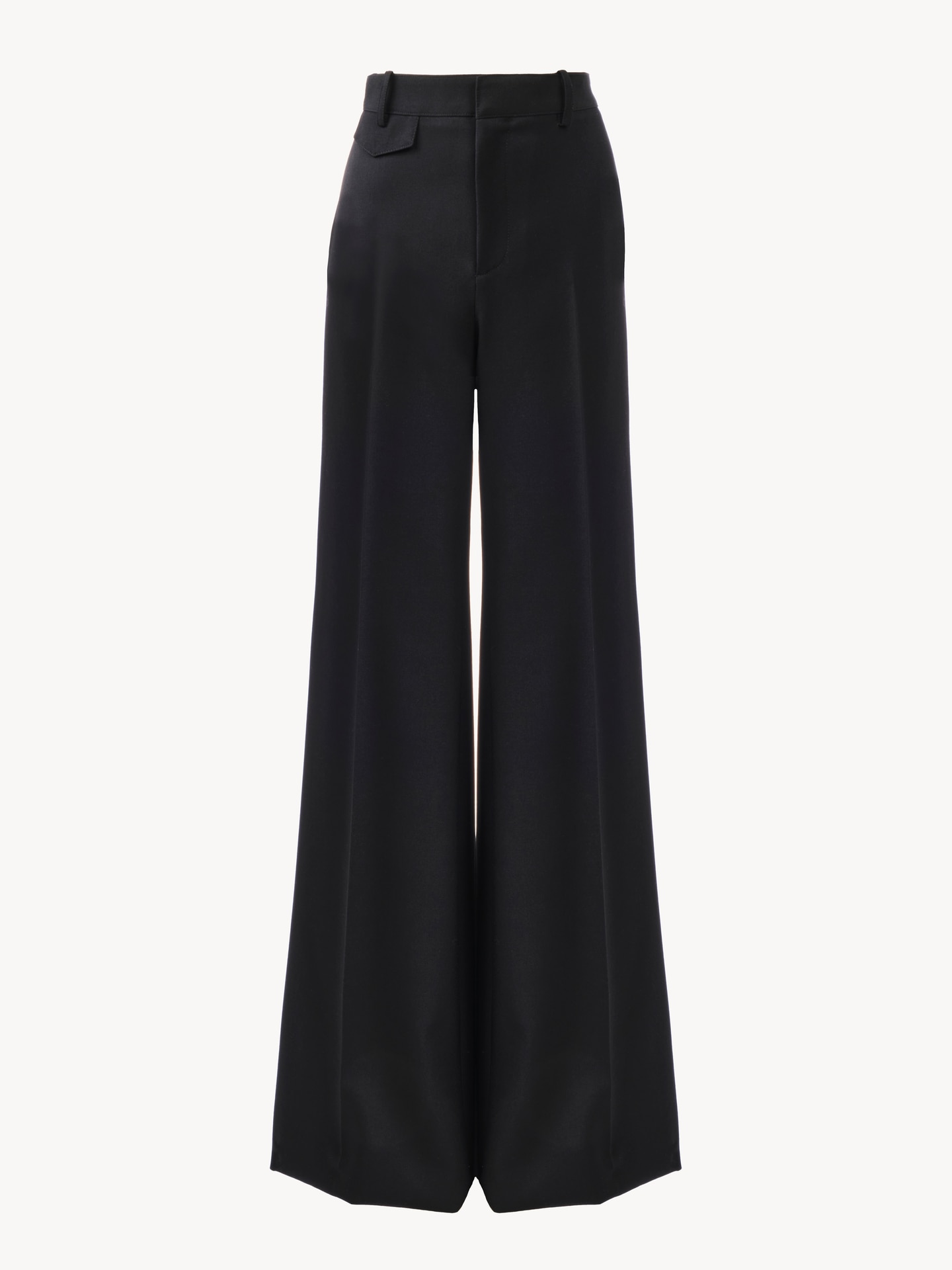Flie&szlig;ende Bluse aus Seidengeorgette und Spitze - 2