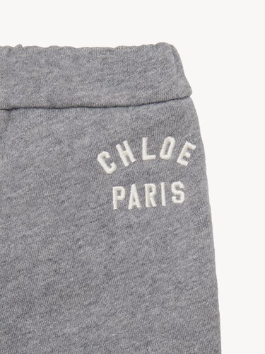 ベビー ドローストリングパンツ Medium Grey - Chloé