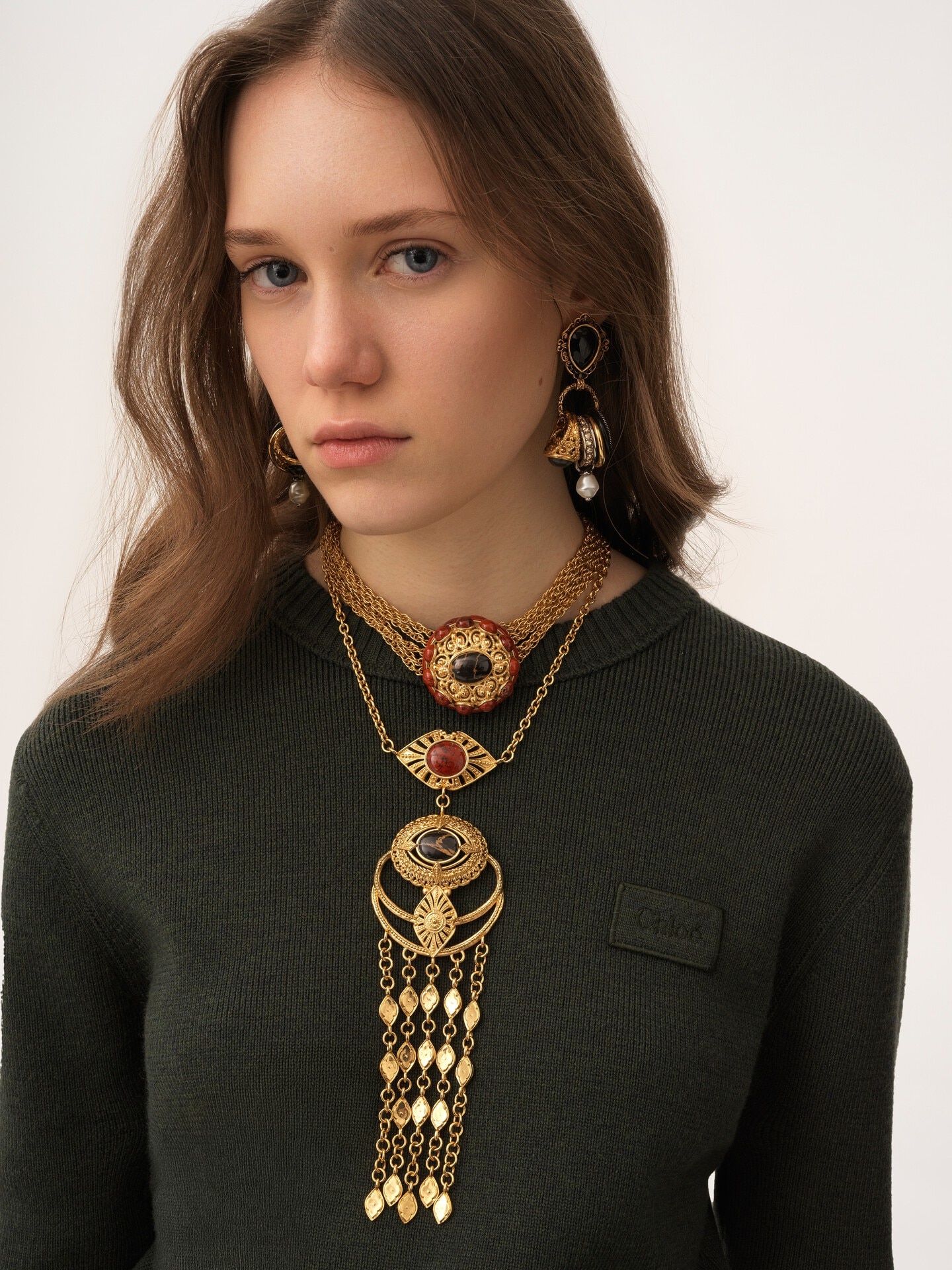 Pullover mit Logo aus Merinowollstrick - 7