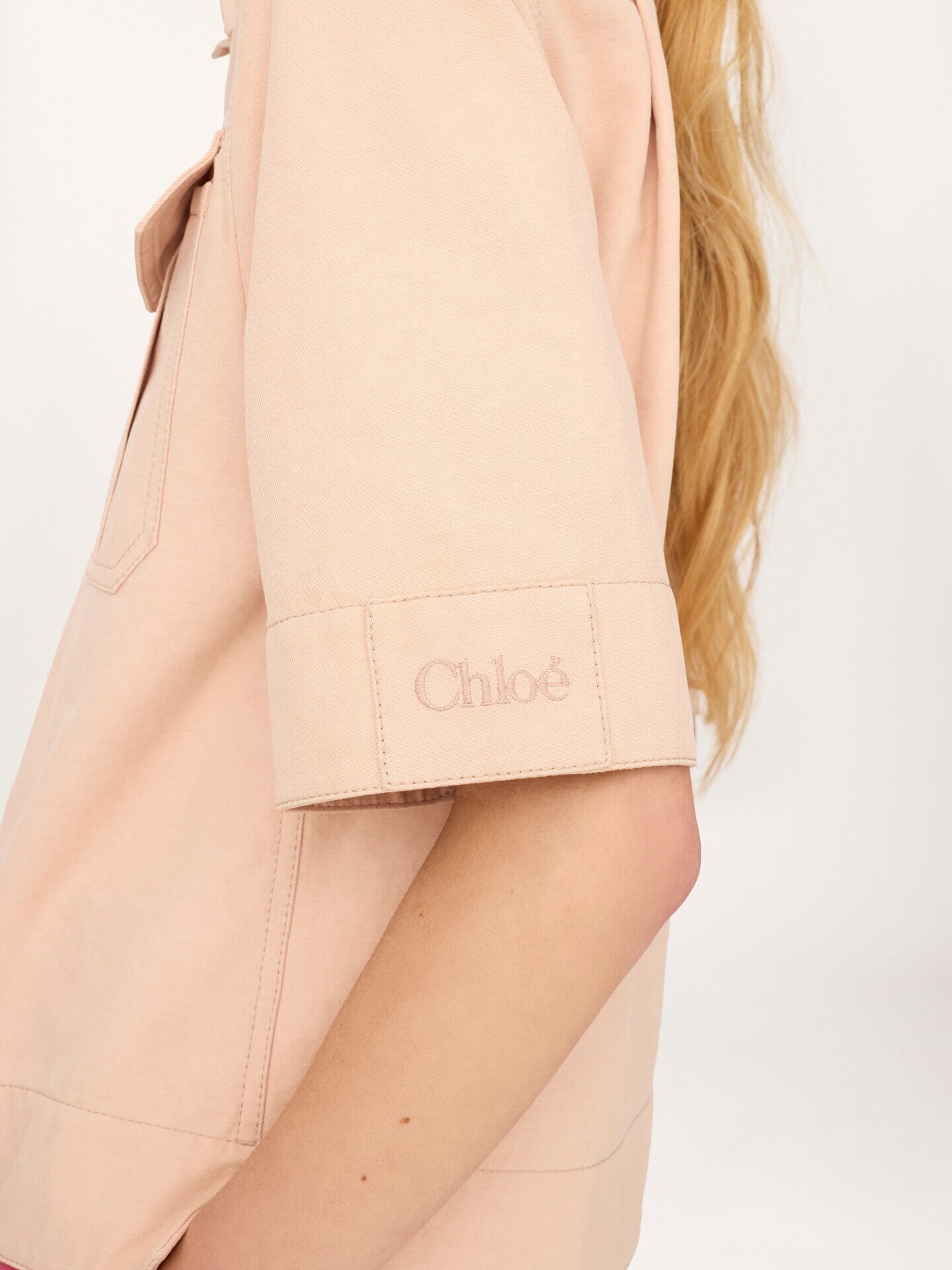 Polo shirt in cotton gabardine - 7