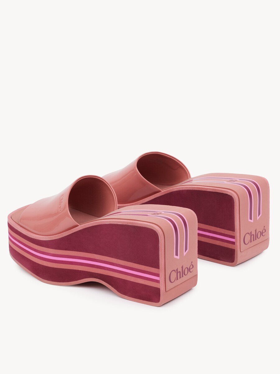 Swimming Cool Pantolette mit Keilabsatz - 6