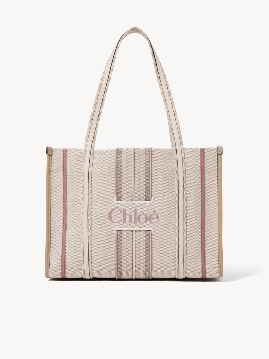 Woody Loop tote bag in canvas - 1