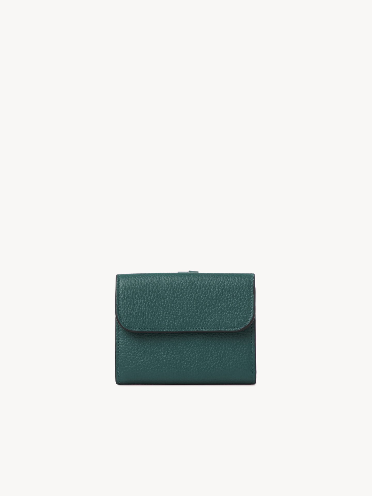 Small Alphabet tri-fold in grained leather - 3