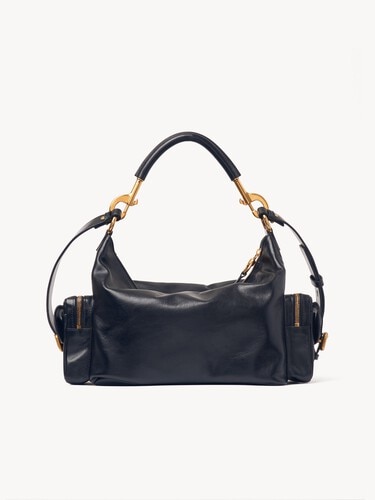 Camera bag in shiny leather - 5