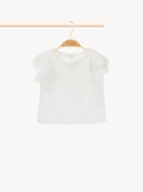 T-shirt volant&eacute; enfant