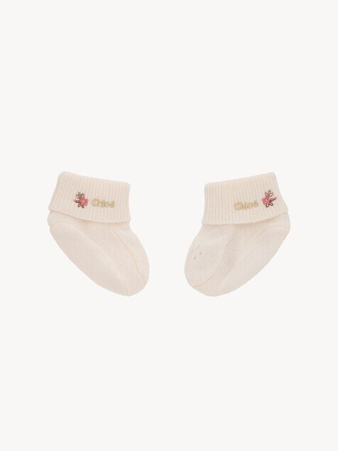 Baby gift set hat & slippers