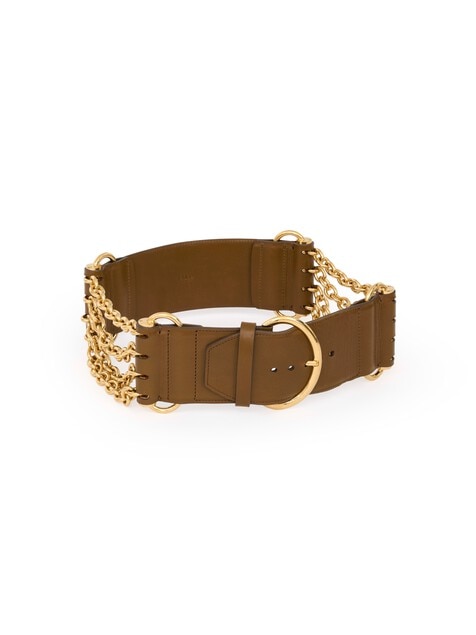 The Chlo&eacute; Camera Chain belt