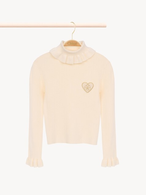 Pull col roul&eacute; Enfant