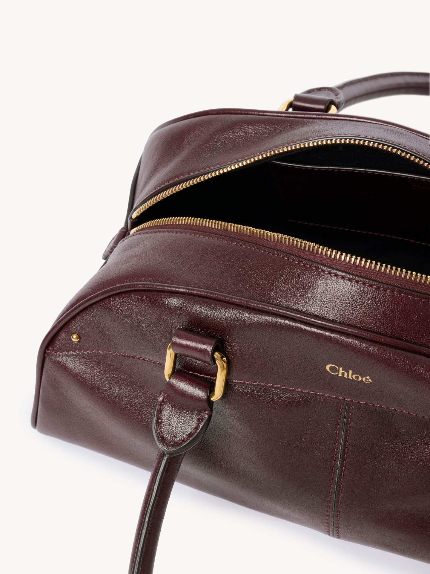 Chlo&eacute; bowling bag in soft leather - 6