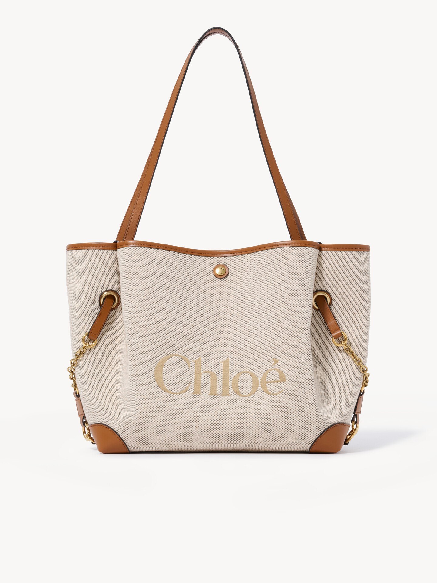 Chlo&eacute; Clover double carry bag in canvas - 1.0