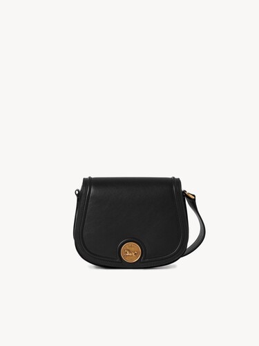 Horse Medal saddle bag in grained leather - 2