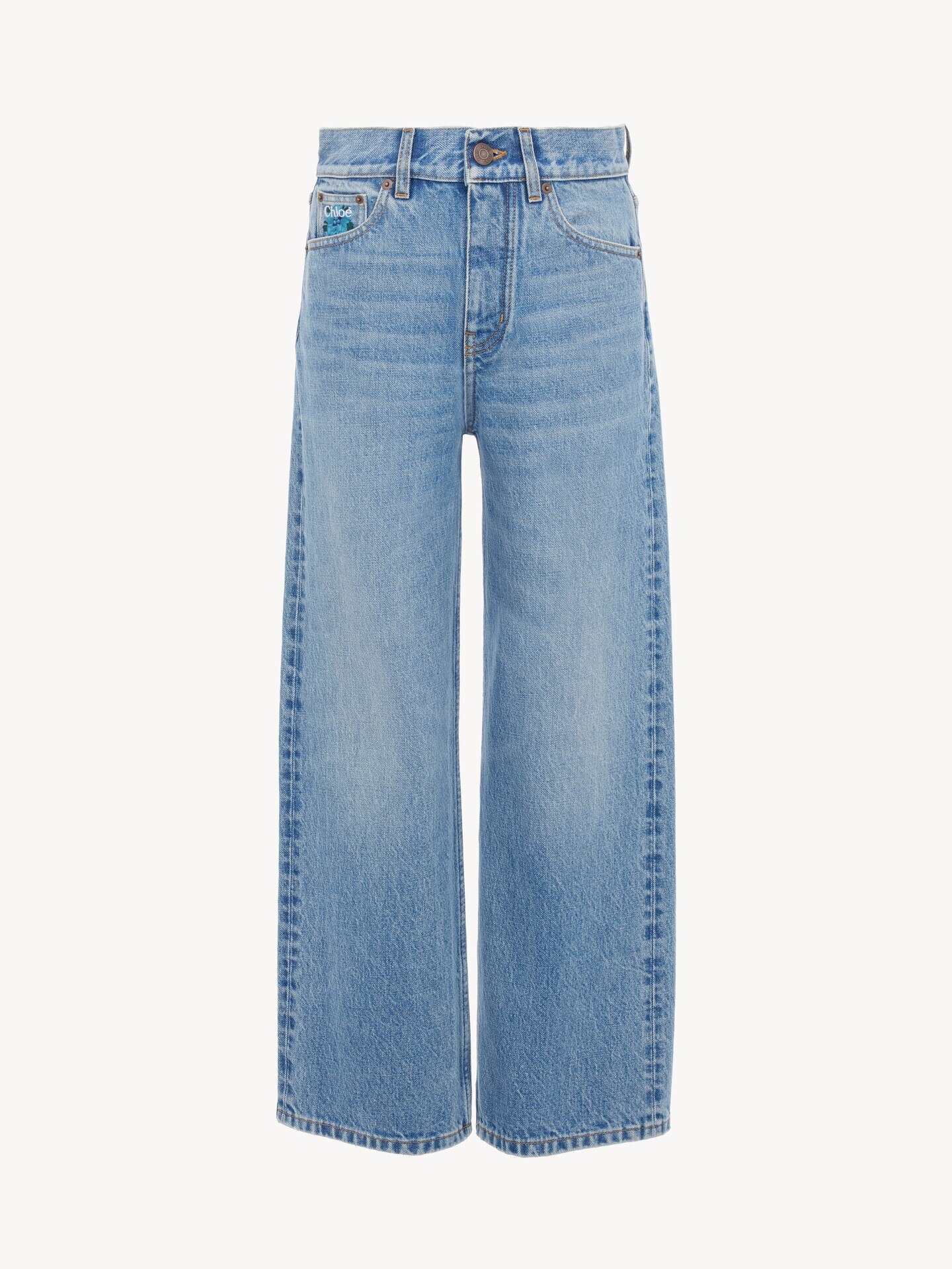 Straight jeans in denim - 2.0