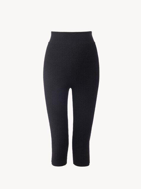 Capri leggings in a stretch knit