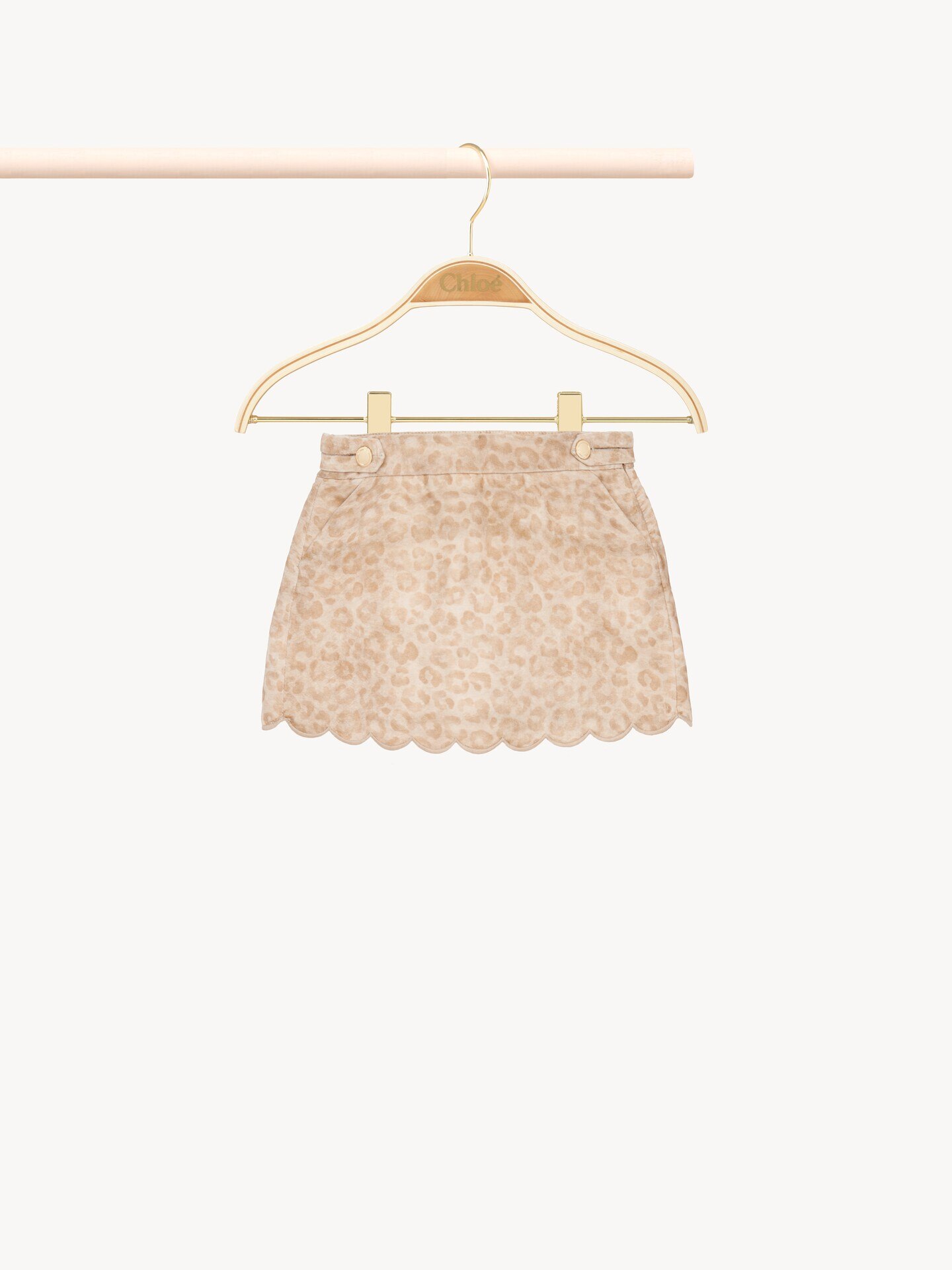 Kids' leopard-print short skirt - 2