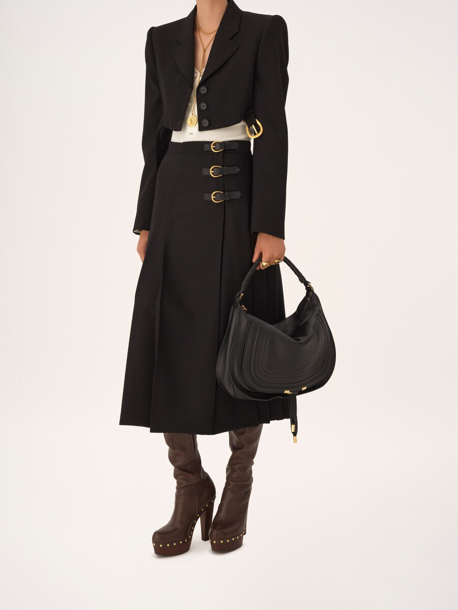 Marcie shoulder bag in soft leather - 10