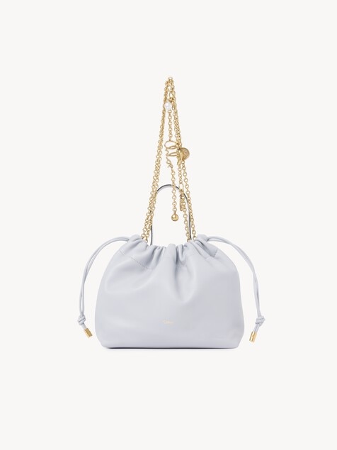 Borsa a spalla piccola Chlo&eacute; Icons con catena in pelle morbida
