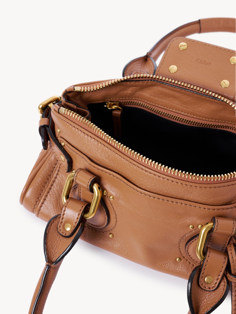 Small Paddington bag in grained leather - 6