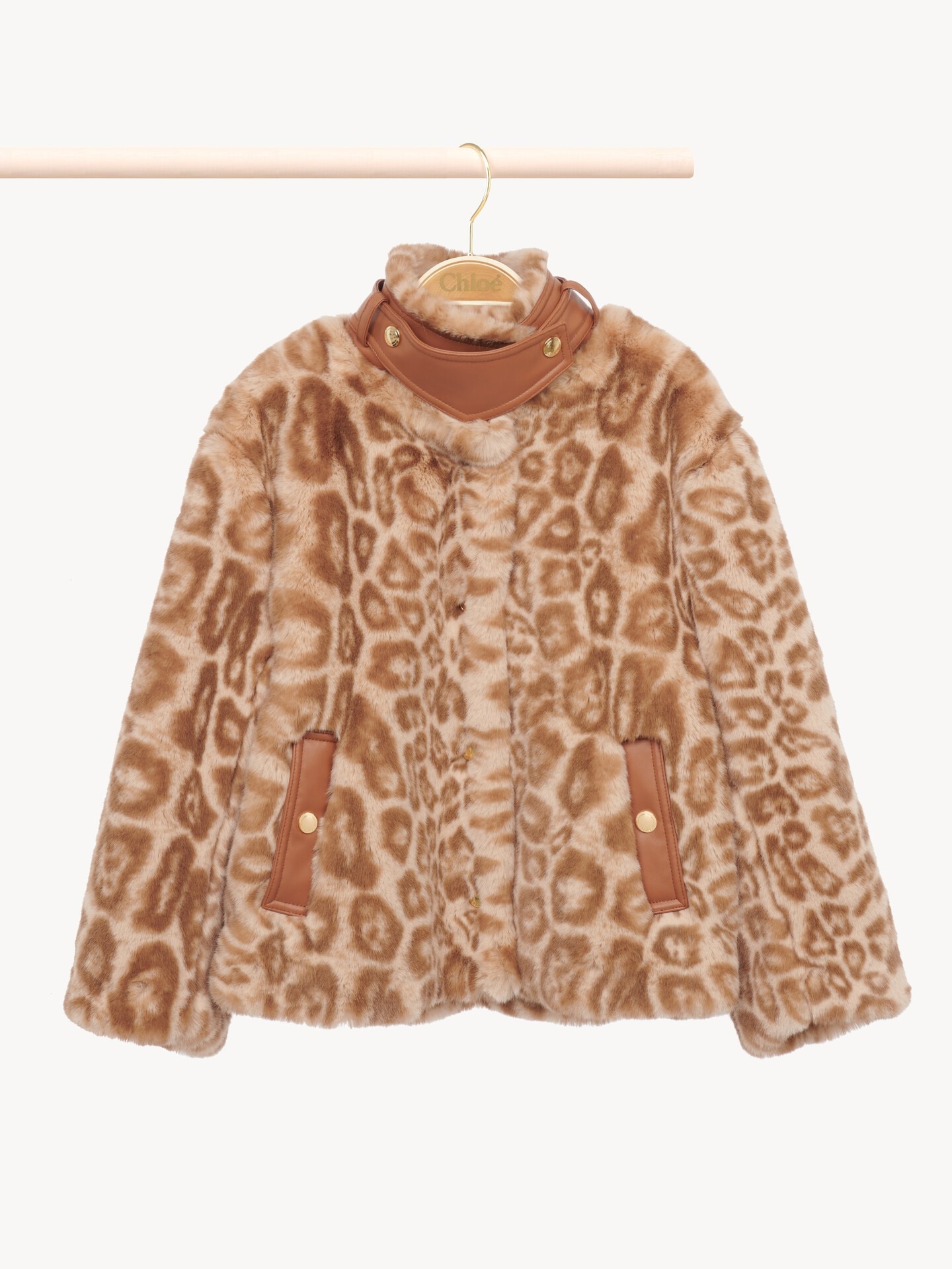 Kids' leopard-print jacket - 2