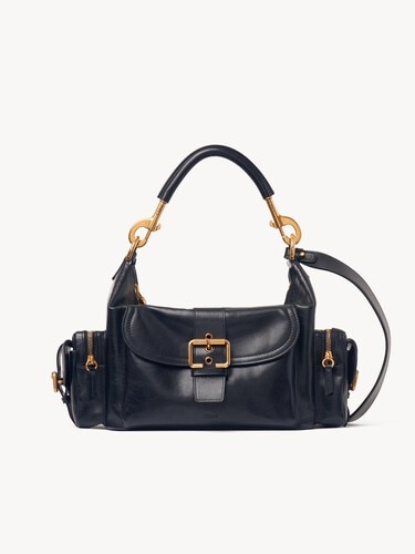 Camera bag in shiny leather - 2
