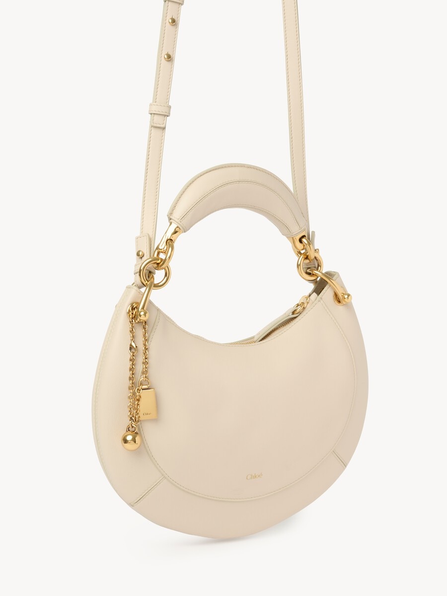 Small Chlo&eacute; Banana zipped hobo bag in soft leather - 2