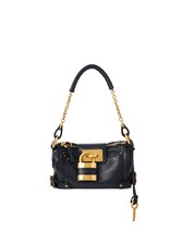 【激レア・美品】Chloé パディントン ミニ 斜めがけ ショルダー グレインレザー製Paddingtonスモールチェーンバッグ 白 - Chloé