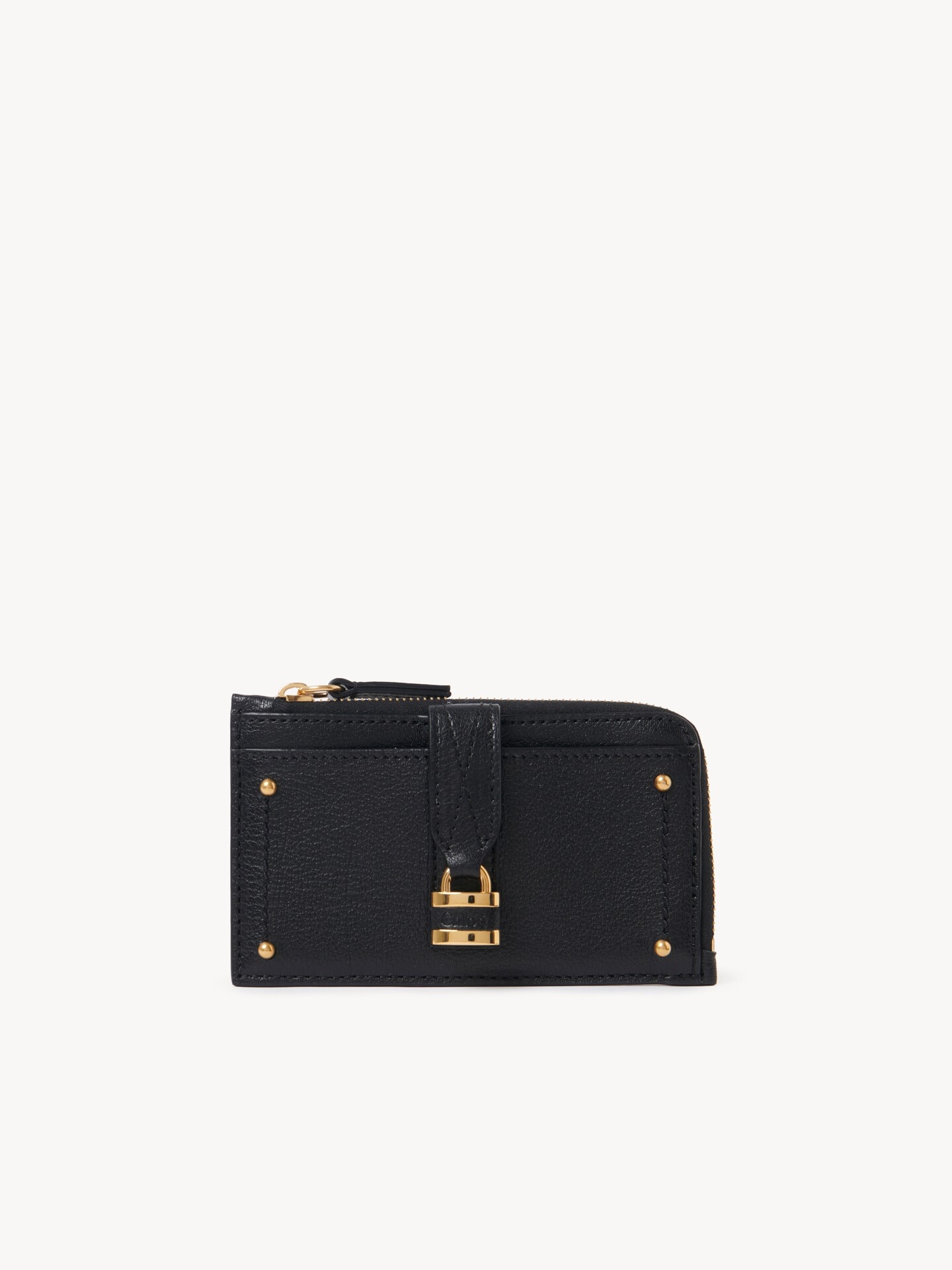 Small Paddington purse with card slots in grained leather - 1.0