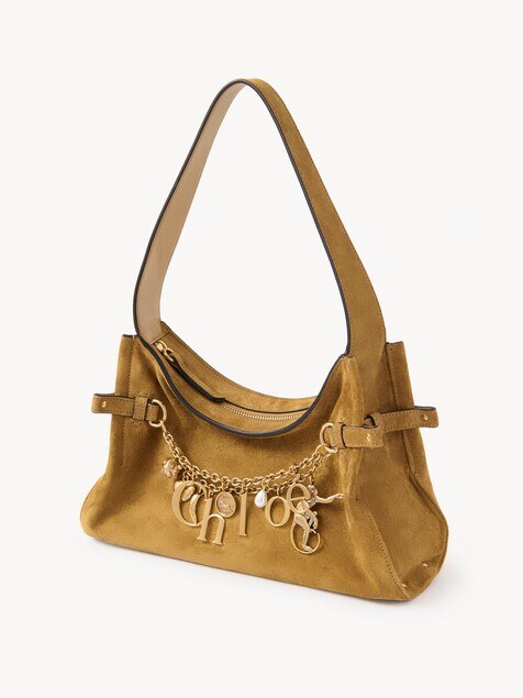 Chlo&eacute; Charms hobo bag in suede leather