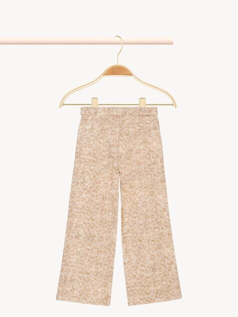 Pantalon &agrave; imprim&eacute; l&eacute;opard enfant
