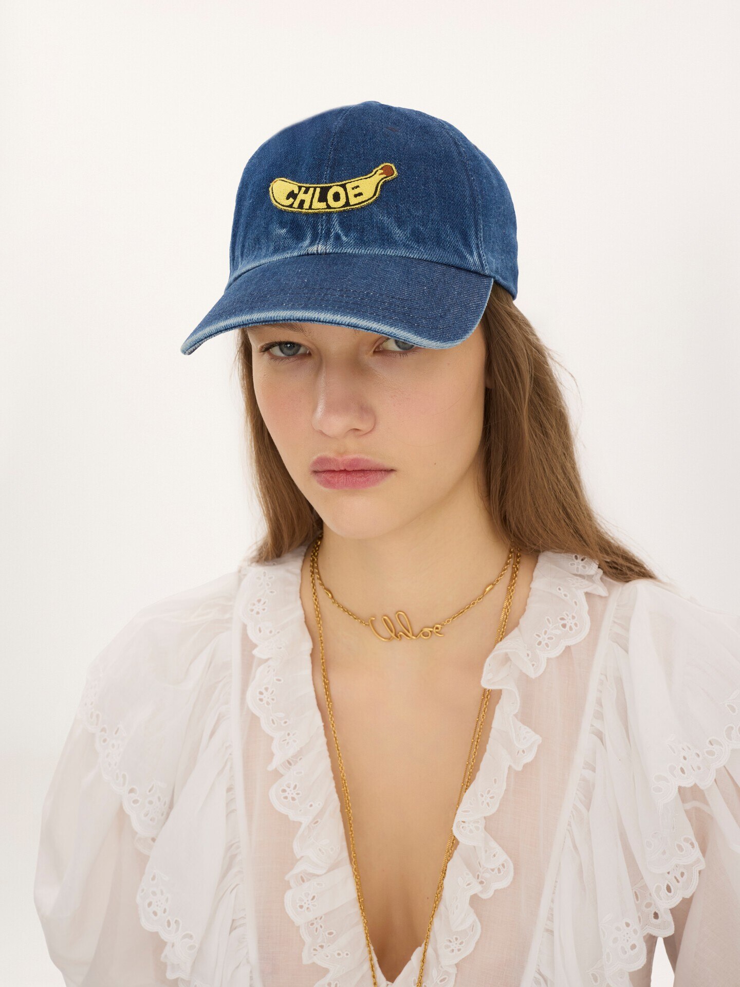The Chlo&eacute; Chill cap in denim - 2.0