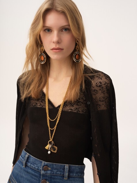 Collana Chlo&eacute; Antique Pearls