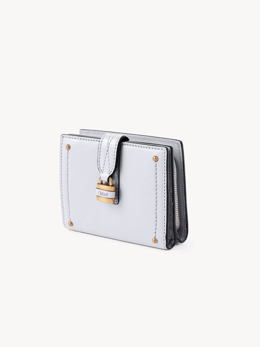 Paddington square wallet in grained leather - 3