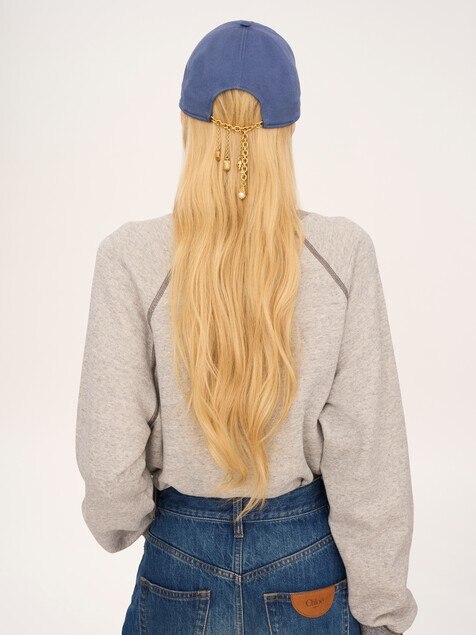 The Chloé Charms cap in cotton