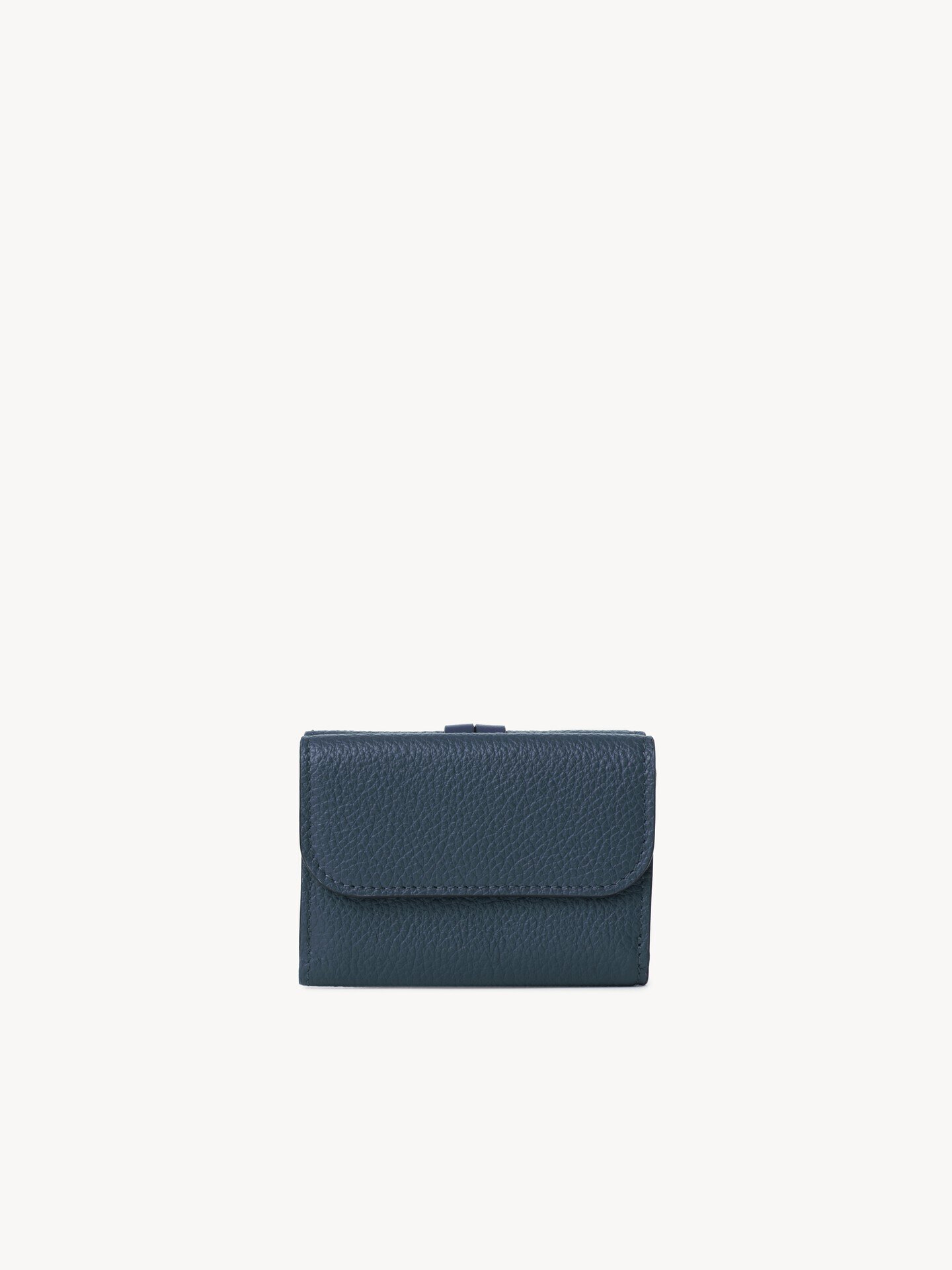 Mini Alphabet tri-fold in grained leather - 3.0