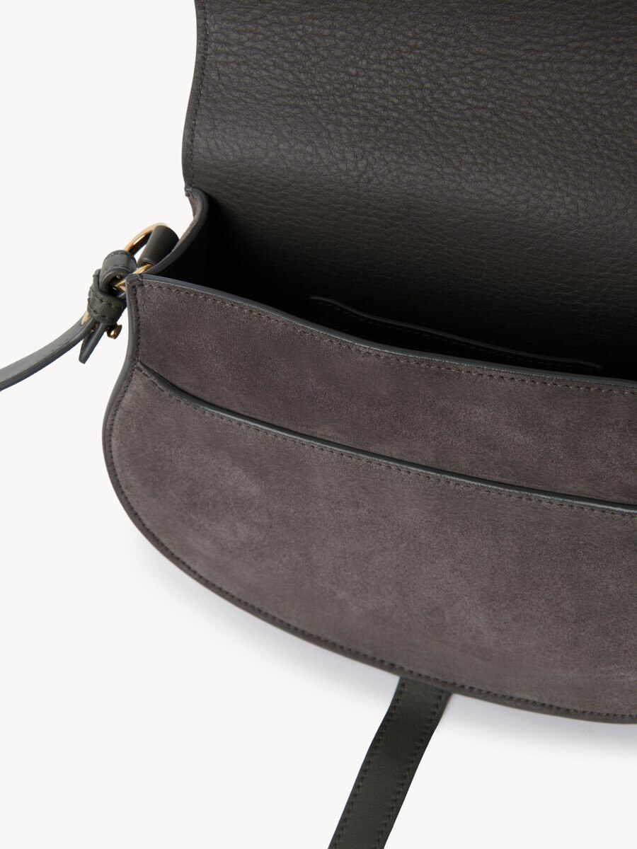 Marcie Satteltasche aus Wildleder - 8