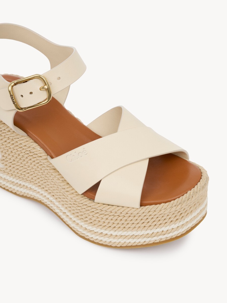 Chlo&eacute; Sand wedge sandal - 6