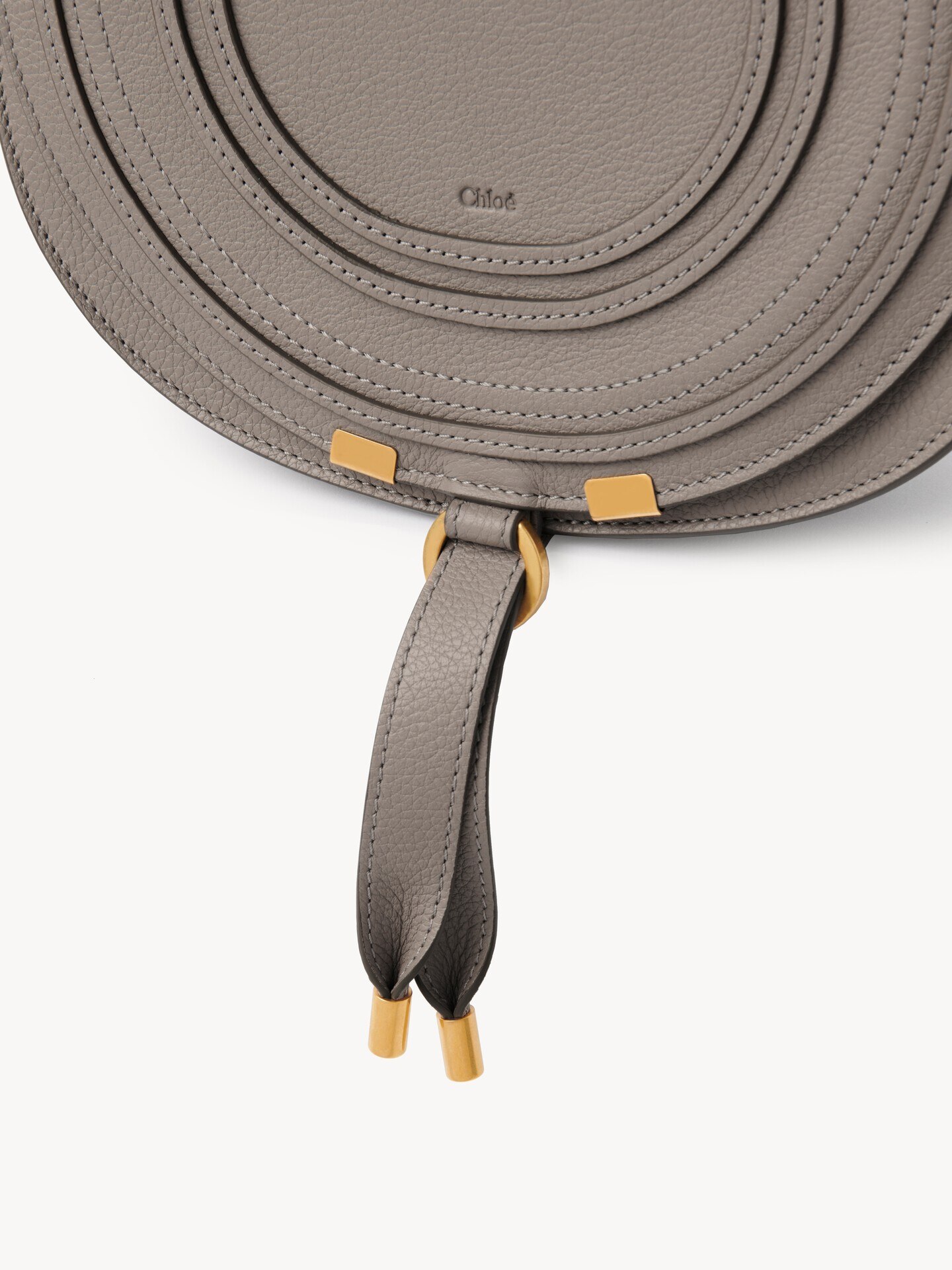 Marcie saddle bag in grained leather - 6