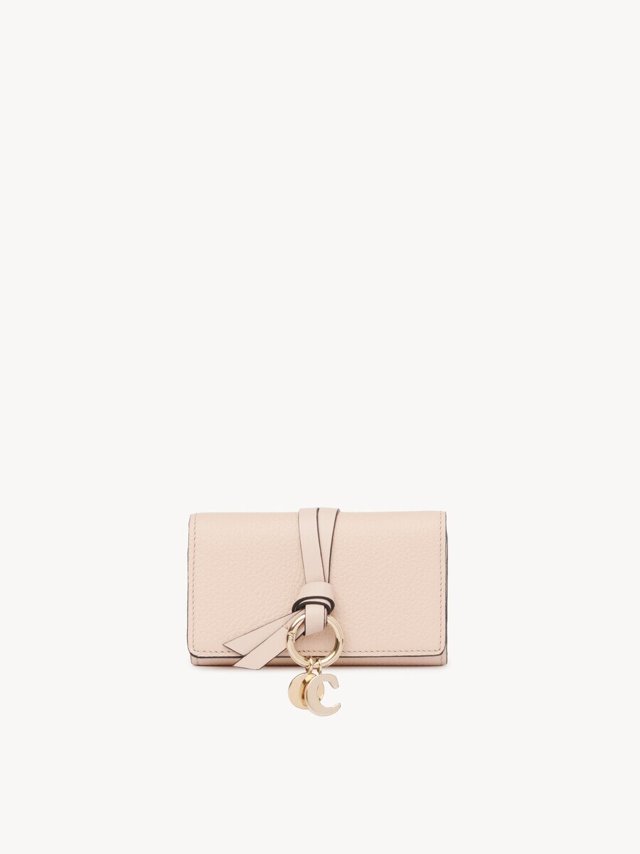 Funda para llaves Alphabet de cuero granulado - 2