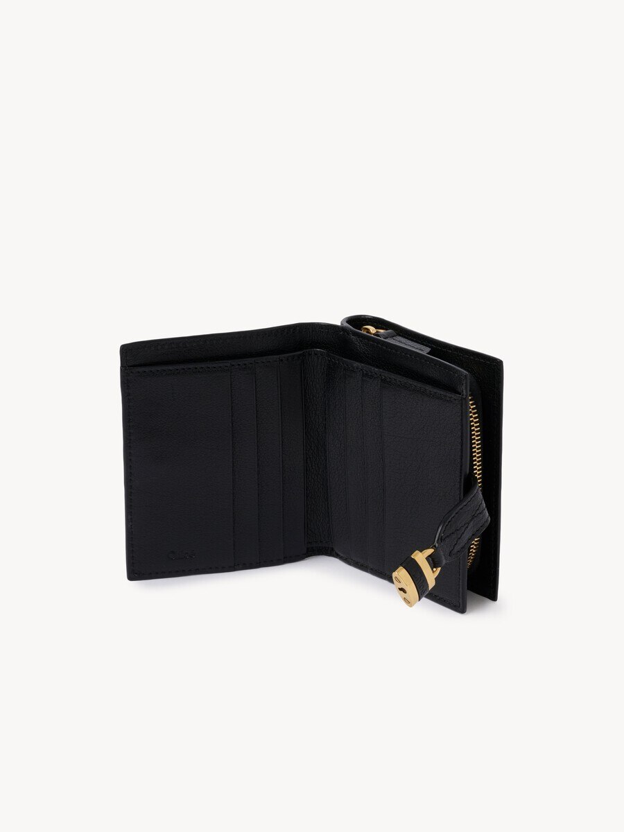 Paddington square wallet in grained leather - 5