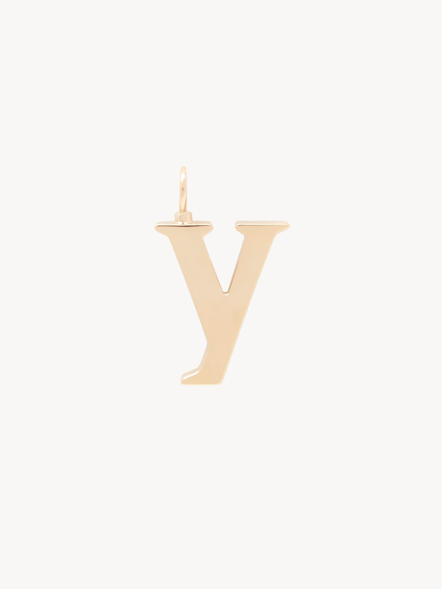 Charm alphabet lettre Y en laiton - 2