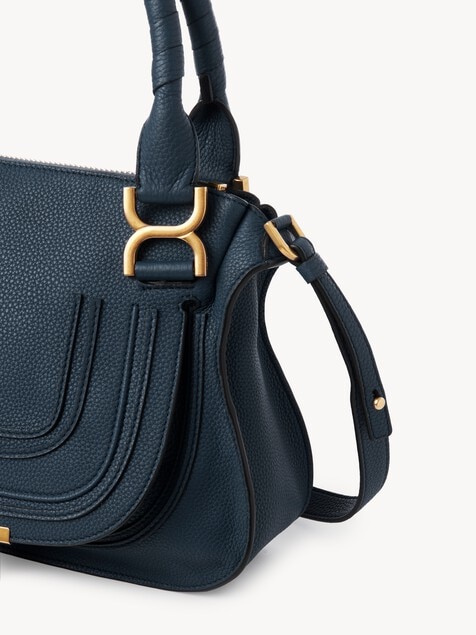 Kleine Marcie Tasche aus genarbtem Leder
