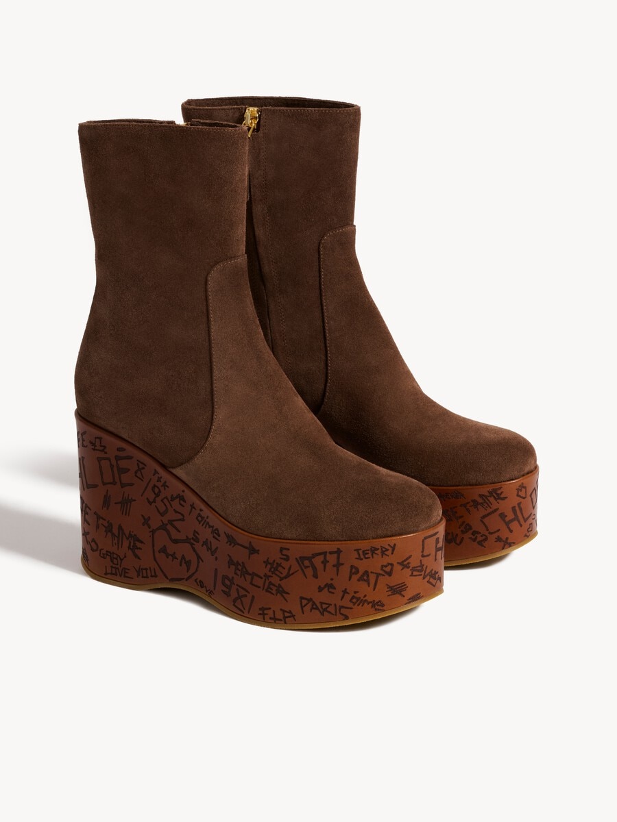 Maxime wedge ankle boot - 3