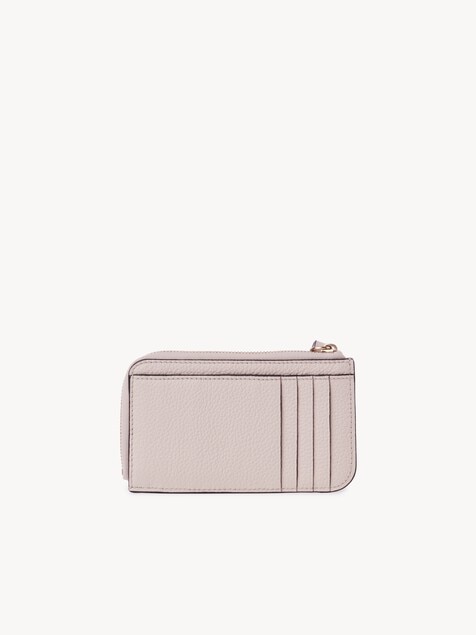 Cartera Alphabet de cuero granulado