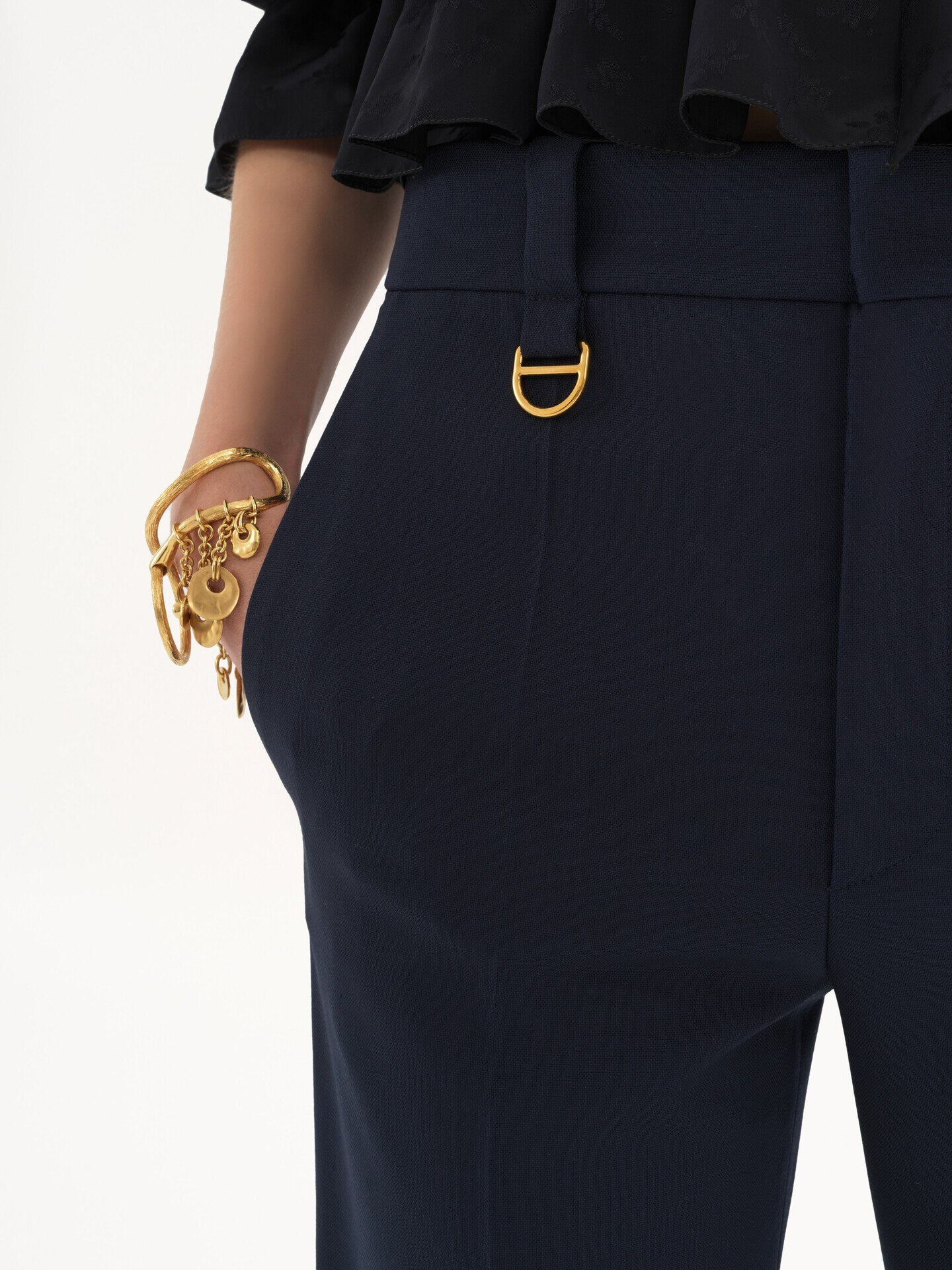 Boyish tailored pants in stretch wool - 6