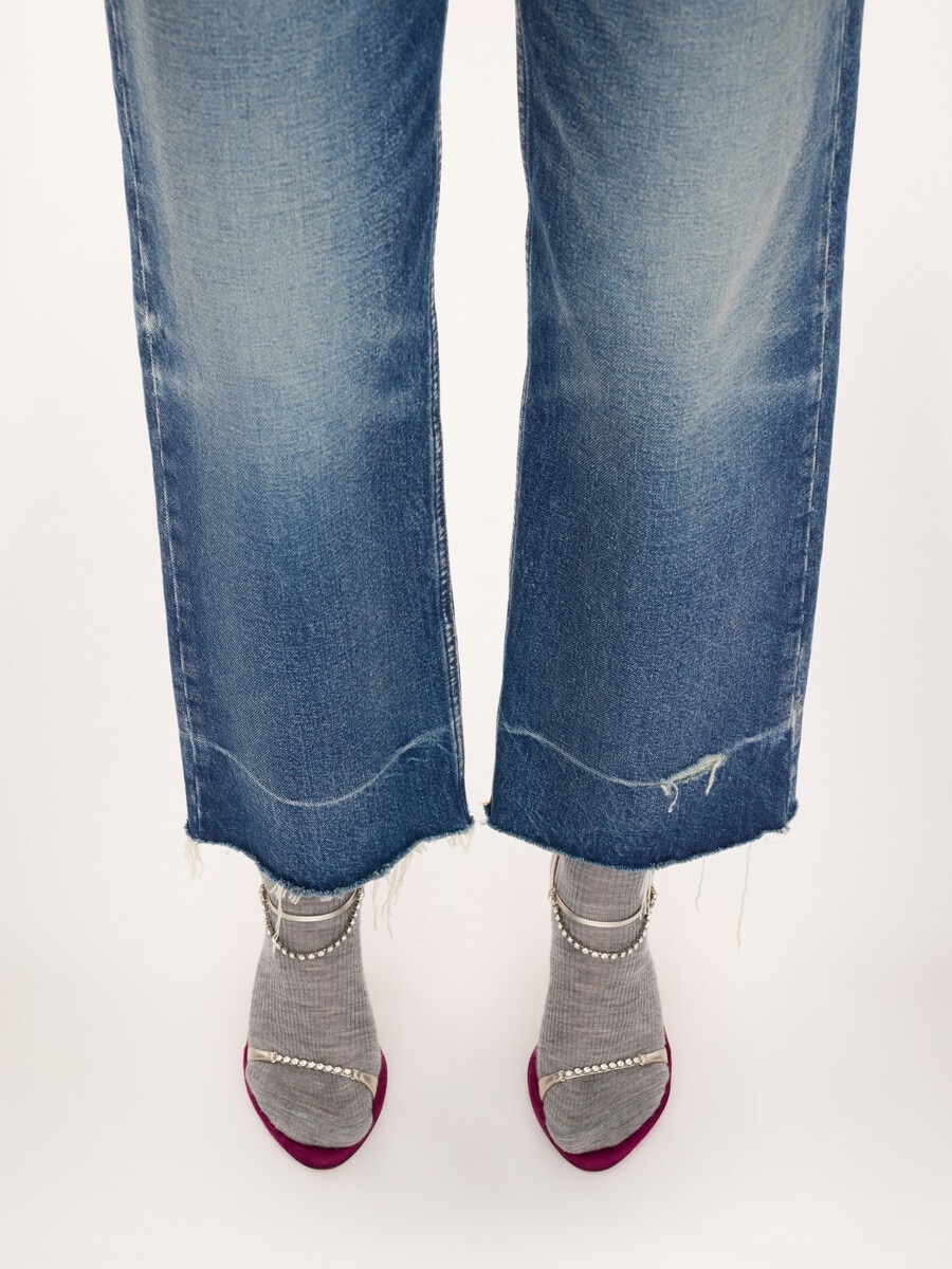 Bootcut jeans in denim - 7