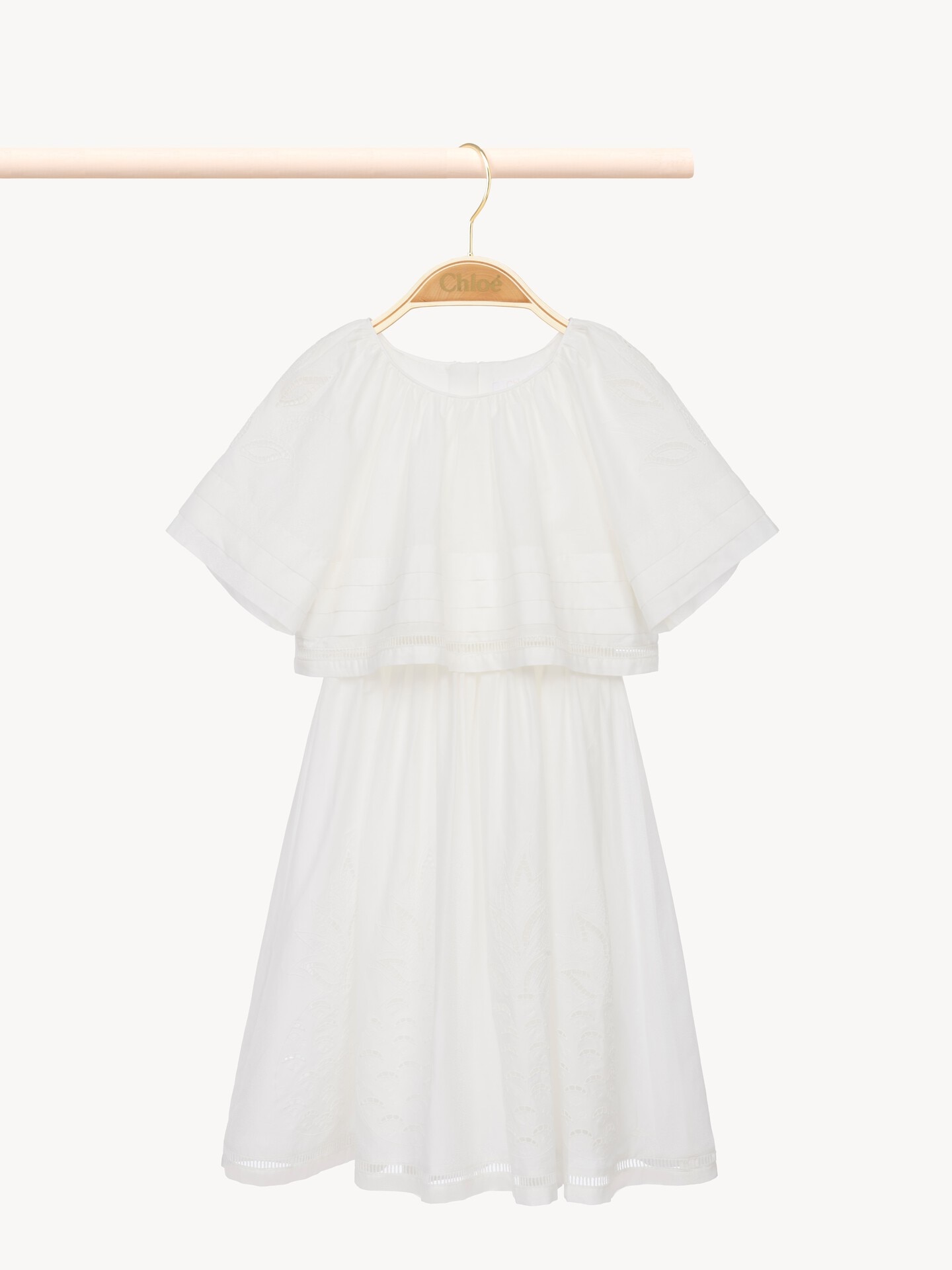 Kids' short-sleeve long dress - 2
