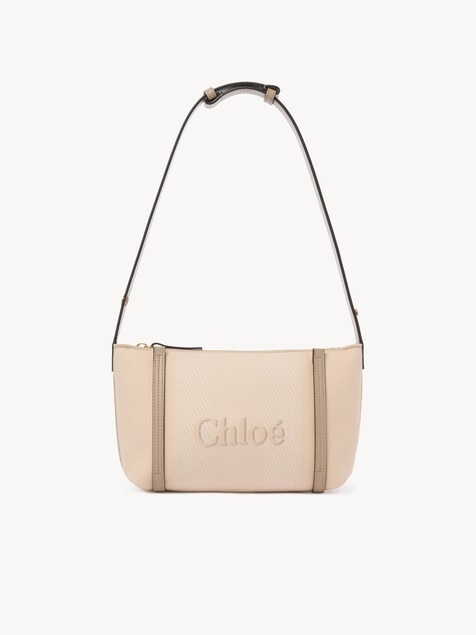 Bolso de hombro Chlo&eacute; Carry de lona