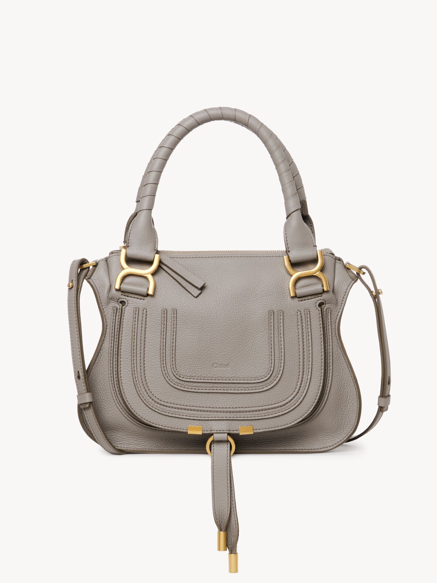 Bolso peque&ntilde;o Marcie de cuero granulado - 1.0
