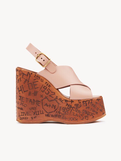 Maxime wedge sandal