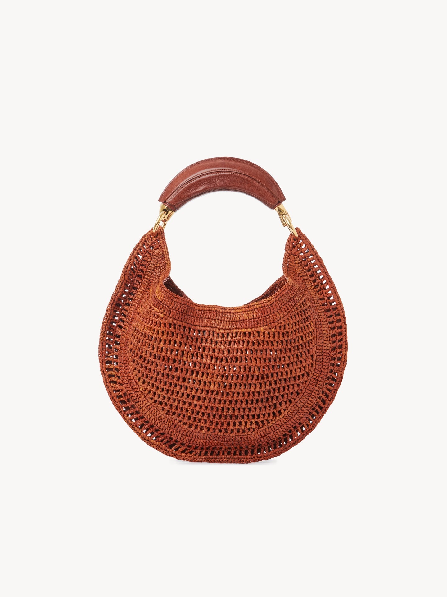 Summer Banana hobo bag in raffia - 4.0